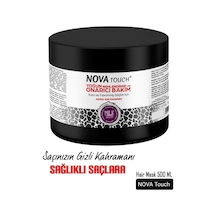 Nova Touch Milk Therapy Yoğun Nemlendirme Onarıcı Bakım Saç Maskesi 500 ML