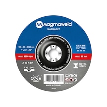 Magmacut Kesme Taşı-bombeli 180 X 3.0 X 22 mm