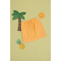 U.s. Polo Assn. Kız Çocuk Kavun Etek Dokuma 50304328-vr202 Kavun