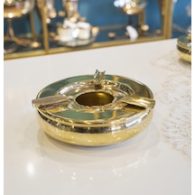 Pirinç Puro Küllük Lüks Eritmeli Model No1 Gold Renk