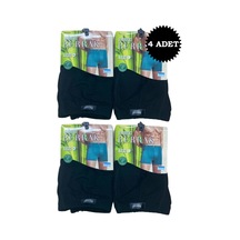 Erkek Bambu Boxer 4'lü Siyah