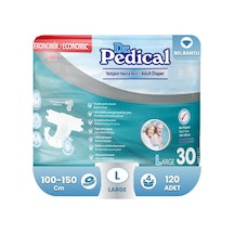 Dr.Pedical Yetişkin Hasta Bezi Büyük Boy Large(L) 120 Adet