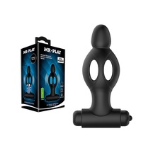 Hızlı Express Mr.Play 10 Titreşimli Süper Kalite Silikon Anal Vibratör Anal Tıkaç Mastürbatör