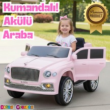 Boss Gt Pembe Uzaktan Kumandalı 4x2 12 Volt Akülü Araba - Rc Maybach Akülü Araba Pembe