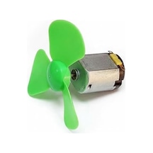 Tr 3v-6v Dc Motor Ve Plastik Pervane Seti, Hobi Dıy