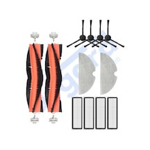 Dreame X40 Master-x40 Ultra-l40 Ultra Uyumlu 1 Ana Fırça 2 Yan Fırça 2 Filtre 2 Mop Pkt-iasgf0001564