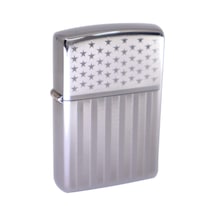 Zippo Ice Black U.s.a Flag Dizayn Çakmak
