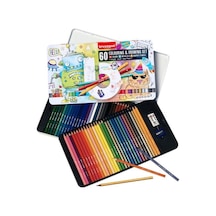 Bruynzeel Artists Drawing And Colouring Kuru Boya Seti 60 Parça