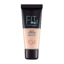 Maybelline New York Fit Me Matte Poreless Fondöten 104 Soft Ivory