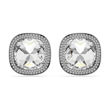 5751325 Swarovski Küpe Una:ce Xl Cushıon Lıght Cry/bru Metalik