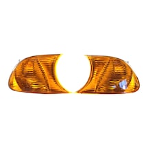 Symbee Bmw 3 Serisi E46 1998-2001 İçin Sarı Lensli Plastik Köşe Far Seti - Sol & Sağ Yedek Parça Symbee Bmw 3 Serisi E46 1998-2001 İçin Sarı Lensli Plastik Köşe Far Seti - Sol & Sağ Yedek Parça