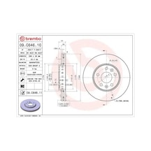 Brembo 09c64611 Fren Diski On 4020600q1c 402066352r 4422285 - 2 Adettir