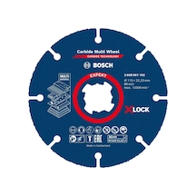 Bosch Expert Carbide Multi Wheel X-lock Kesici Disk 115 Mm, 22,23 Mm  - 2608901192