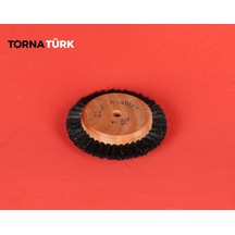 Zımpara Ahşap Göbekli Kıl Fırça Fırça & Yüzey İşleme Metalik