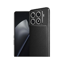 Newface - 451 - Xiaomi Mi 15t Pro Auto Focus Karbon Kapak - Aconcept - - Siyah