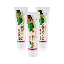 Eurofresh Misvaklı Beyazlatıcı Diş Macunu 112gr X 3 Adet Beyazlatma, Hassasiyete Karşı Tam Koruma