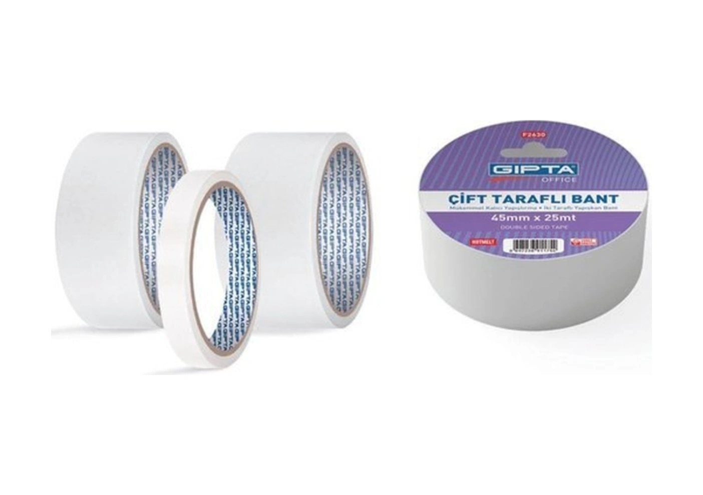 Bant - Cıft Taraflı 38mm X 25 Mt Diğer