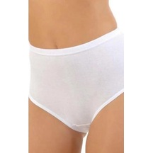 Aydoğan Kadın Biyeli Yüksek Bel Pamuk'lu Bato Külot 0078 - 12 Adet 001