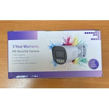 Ztech Zr-2050 5mp Ahd Fullcolor Sesli 2.8mm Bullet Dış Mekan Kamera