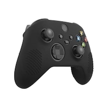 Xbox Series S/x Silikon Siyah Kol Koruyucu Kılıf 9. Nesil Kol Uyumlu