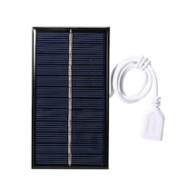 Geeroyoo 1w 6v Taşınabilir Usb Güneş Paneli - Telefon, Power Bank Şarjı İçin Su Geçirmez Kamp Ekipmanı