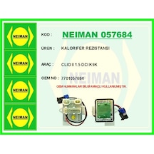 Bescher Kalorıfer Rezıstansı Clıo Iı 1.5 Dcı K9k Neıman 057684 7701057684