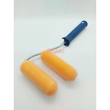 Cadence Nano Kadife Oval Rulo Fırça 10cm +1 Yedekli