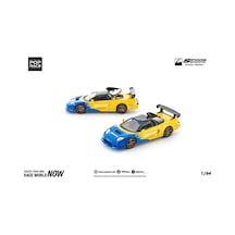 Pop Race Honda Nsx-r Gt Spoon Sports 1:64 Diecast Model Araba Pr640310