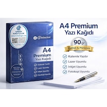 A4 Kağıt 90 Gr 100 Adet Premium Yazıcı Ve Kalem Uyumlu Ofis Kağıdı
