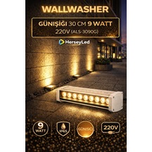 Alles Wallwasher Günışığı 30 Cm 9 Watt 220v Gün ışığı