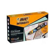 Bic Intensıty Paint Marker 12 Li Karışık Pastel Çok Renkli