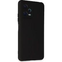 Note 12 5g Kılıf Nano İçi Kadife Silikon - Siyah
