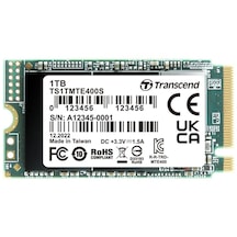 Transcend TS1TMTE400S 1 TB 2000/1700 MB/S PCIe Gen3x4 M.2 2242 NVMe SSD