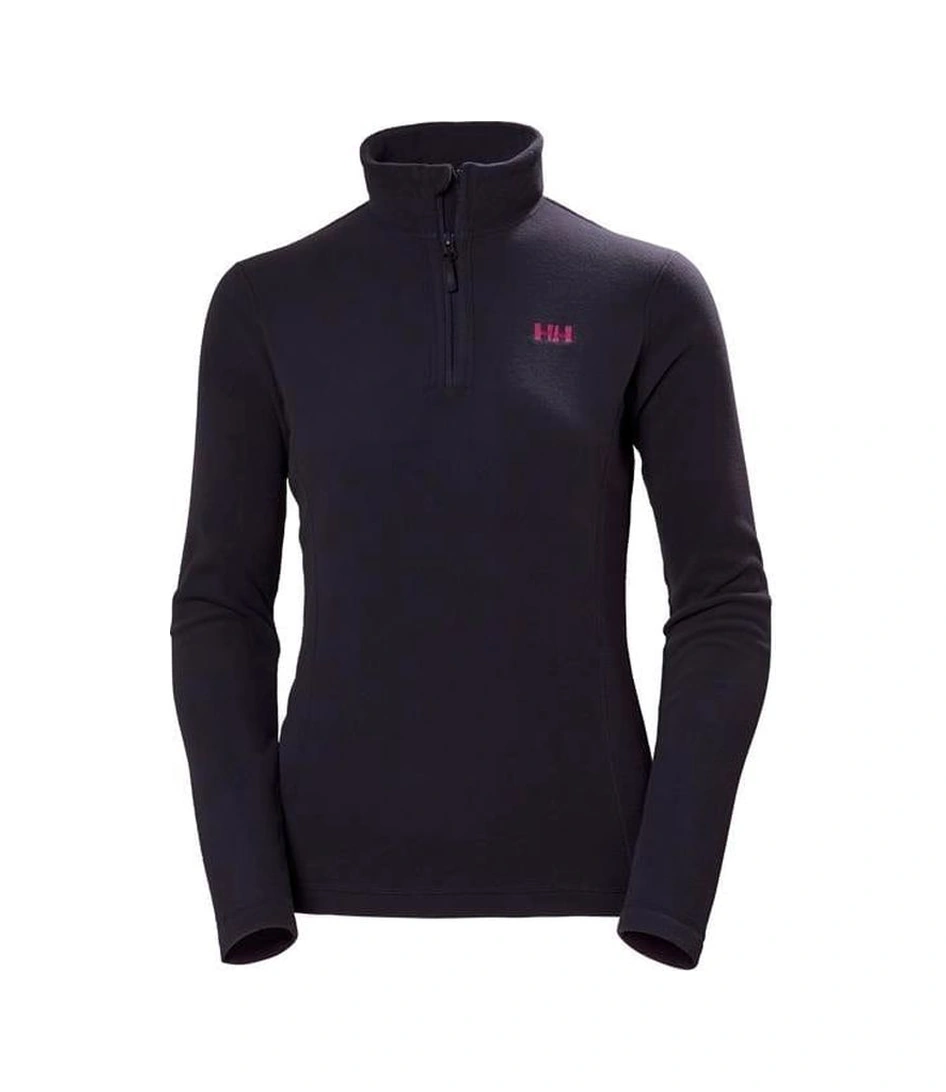 Helly Hansen Slope Fleece Kadın Yarım Fermuar Polar Hh..15001.hha.680 Siyah