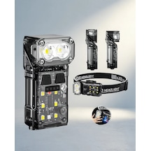 Sensörlü Manyetik Led Far 10 Saat Pil Kamp Ve Outdoor Açık Ahşap