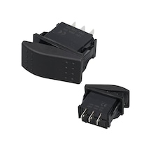 Powermaster Sembolsüz Işıksız Yaylı 3 Pinli On-off-on 12-24v Marin Switch