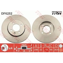 Trw Df6252 Fren Diski On 1s0615301 1s0615301h 1s0615301j 2 Adettir