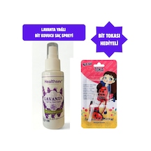 Healthsev Lavanta Yağlı Bit Kovucu Saç Bakım Spreyi 100 Ml Bit Tokası Hediyeli Set