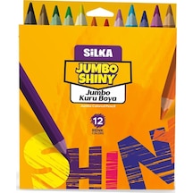 Silka Kuruboya 12 Li Jumbo Üçgen Kl2.tj12-12