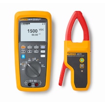 Fluke 283 Fc/pv True-rms Cat Iıı 1500 V Güneş Enerjisi Dijital Multimetresi Ve Kablosuz Akım Pensi