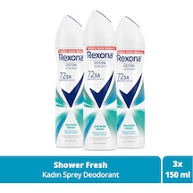 Rexona Shower Fresh 72 Saat Kadın Sprey Deodorant 3 x 150 ML