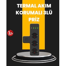 Ev Ve Ofis İçin Akıllı Çoklu Priz 7 Girişli 0