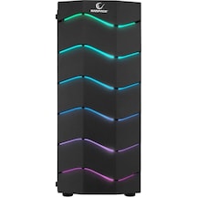Rampage ARC-X RGB Ledli Siyah Acrylic Panel 120mm Fanlı Gaming Oy Rampage ARC-X RGB Ledli Siyah Acrylic Panel 120mm Fanlı Gaming Oy