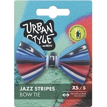 M-pets Urban Style Jazz Stripes Kedi Papyonu Xs-s