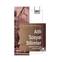 Adli Sosyal Bilimler Alanında Uluslararası Araştırmalar-ı / Ko...