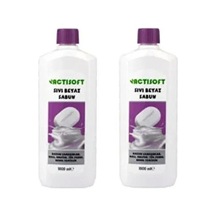 1000ml 2 Li Paket Sıvı Beyaz Sabun Beyaz Renk İle Hassas Çamaşırlar İçin Temizlik
