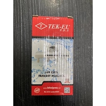 Tek-El Çift Çıkışlı Dual Lüx Taharet Musluğu Krom