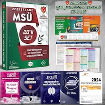 Msü 22 Li Efsane Set - 2025 Msü Özel Hazırlık - Altın Seri Yayınl