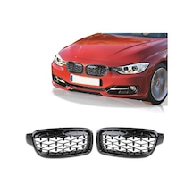 Bmw F30 2012-2018 3.seri Siyah Daimond Ön Panjur