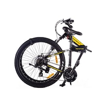 Geotech Fold Up 26d 26 Jant 21vites Md 45cm Katlanır Bisiklet Mat Siyah - Sarı